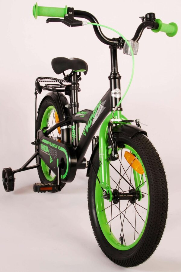 Volare Thombike Kinderfiets – Jongens – 16 inch – Zwart Groen