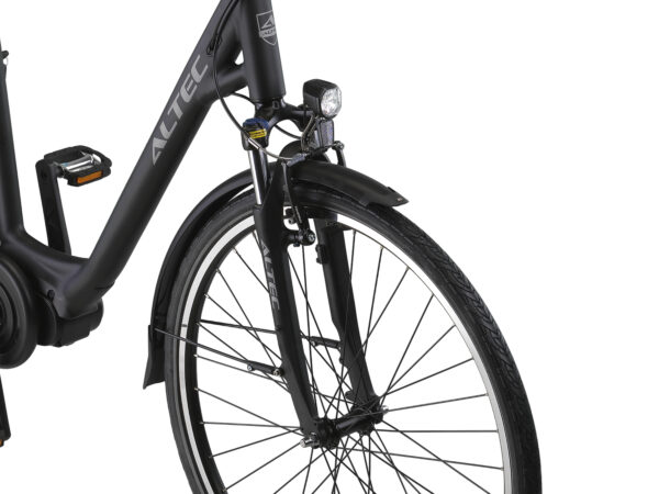 Altec Atlanta E-bike 28 inch 49 cm 518Wh N-7 MM Mat Zwart V-Brake – M80 – 80Nm ***ACTIE ***