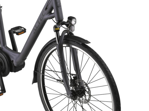 Altec Atlanta E-bike 28 inch 49 cm 518Wh N-7 Middenmotor Stain Silver HYD – M80 – 80Nm **ACTIE**