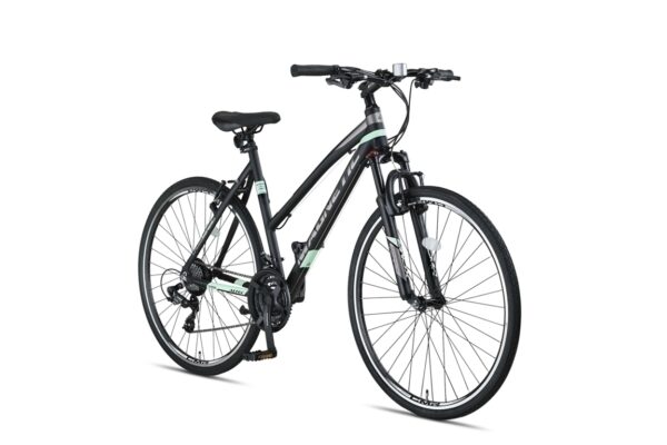 Altec Magnetic Trekking V-Brakes Dames 28 inch 52 cm Black/Mint