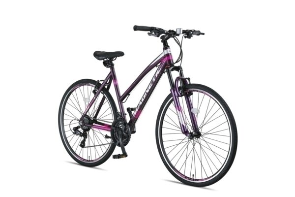 Altec Magnetic Trekking V-Brakes Dames 28 inch 52 cm Gray/Pink