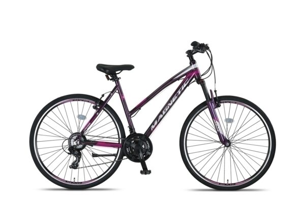 Altec Magnetic Trekking V-Brakes Dames 28 inch 52 cm Gray/Pink