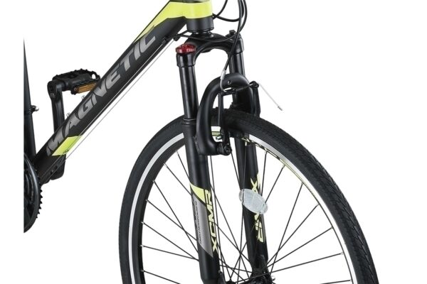 Altec Magnetic Trekking V-Brakes Heren 28 inch 51cm Black/Lime