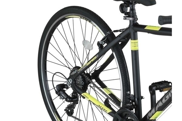 Altec Magnetic Trekking V-Brakes Heren 28 inch 51cm Black/Lime