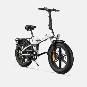 ENGWE Engine X 250W Vouw Fatbike – 13Ah 25km/h EU Versie 2025 – Wit