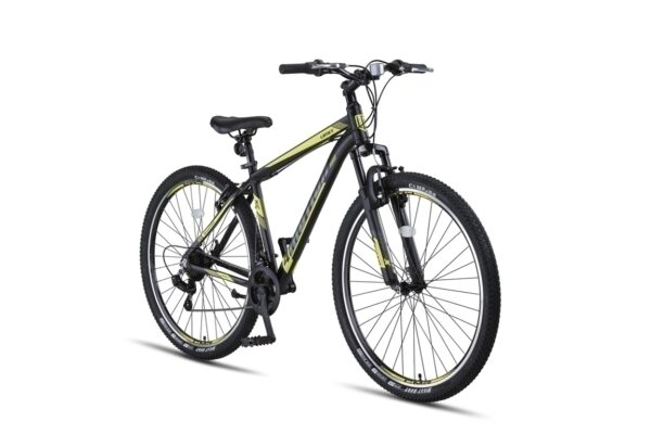 Umit 4 motion 27.5 inch MTB V-Brakes  Zwart-Geel  *** ACTIE ***