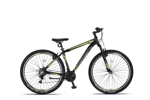 Umit 4 motion 27.5 inch MTB V-Brakes  Zwart-Geel  *** ACTIE ***