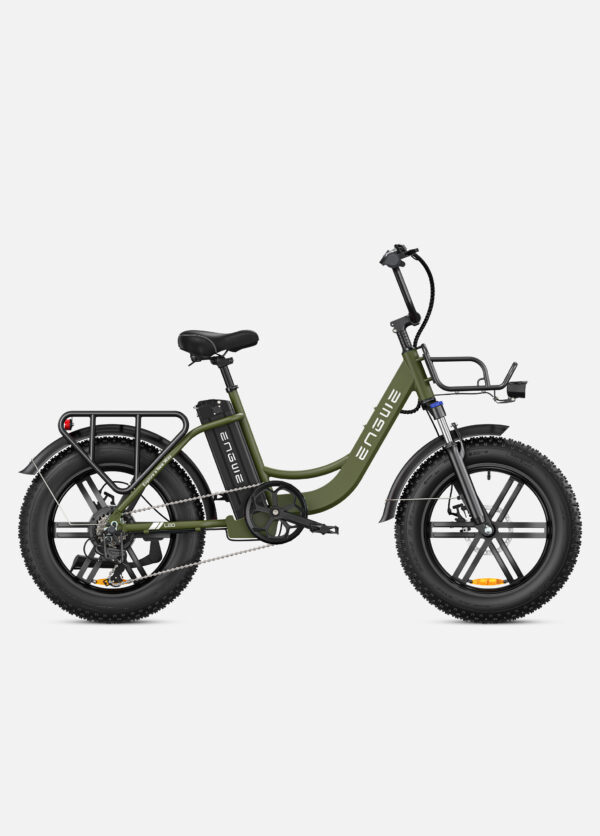 Engwe L20 Elektrische Fatbike EU Versie 20inch 25km/h 250W Avocado Groen – 2024