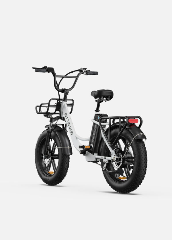 Engwe L20 Elektrische Fatbike EU Version 20inch 25km/h 250W Wit – 2024