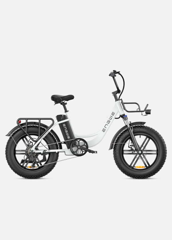 Engwe L20 Elektrische Fatbike EU Version 20inch 25km/h 250W Wit – 2024