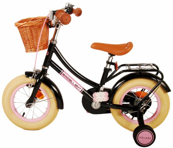 Volare Excellent Kinderfiets – Meisjes – 12 inch – Zwart