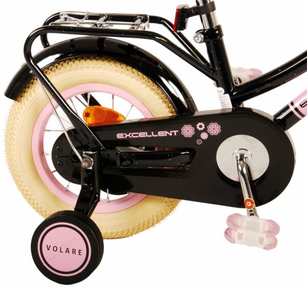 Volare Excellent Kinderfiets – Meisjes – 12 inch – Zwart