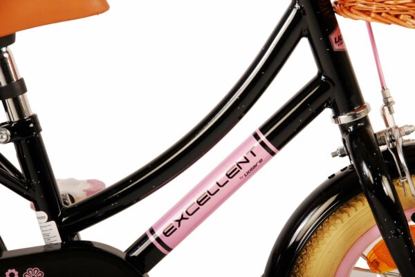 Volare Excellent Kinderfiets – Meisjes – 12 inch – Zwart