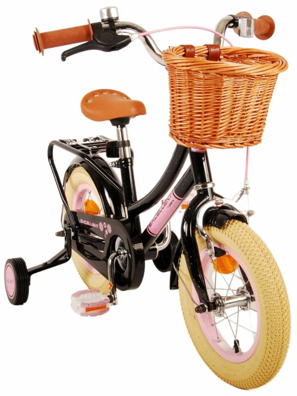 Volare Excellent Kinderfiets – Meisjes – 12 inch – Zwart