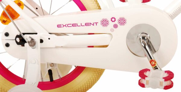 Volare Excellent Kinderfiets – Meisjes – 14 inch – Wit