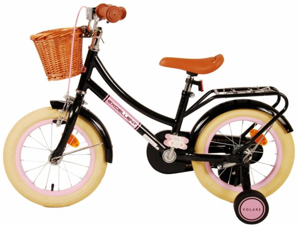 Volare Excellent Kinderfiets – Meisjes – 14 inch – Zwart