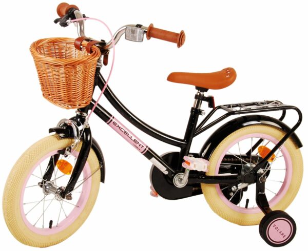 Volare Excellent Kinderfiets – Meisjes – 14 inch – Zwart
