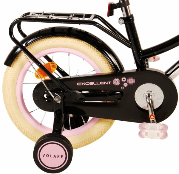Volare Excellent Kinderfiets – Meisjes – 14 inch – Zwart