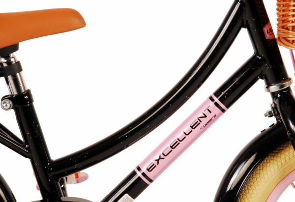 Volare Excellent Kinderfiets – Meisjes – 14 inch – Zwart