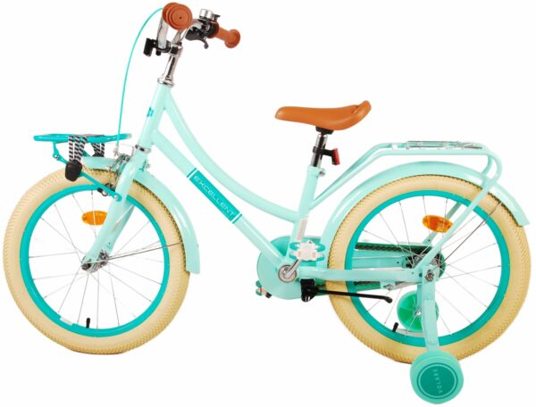Volare Excellent Kinderfiets – Meisjes – 18 inch – Groen – 95% afgemonteerd