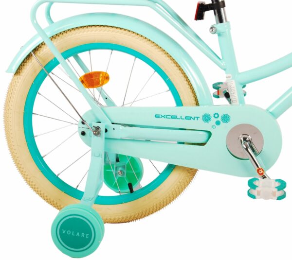 Volare Excellent Kinderfiets – Meisjes – 18 inch – Groen – 95% afgemonteerd