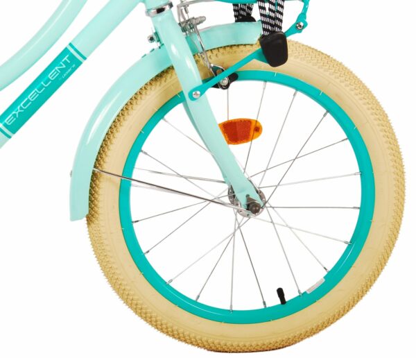 Volare Excellent Kinderfiets – Meisjes – 18 inch – Groen – 95% afgemonteerd