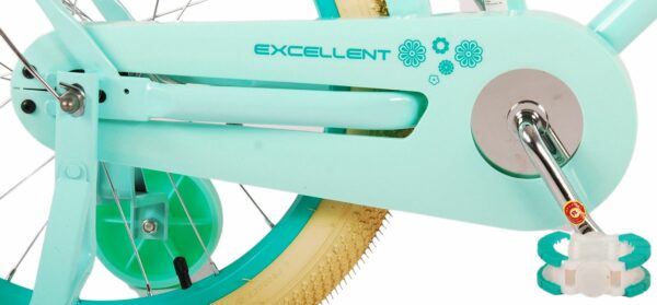 Volare Excellent Kinderfiets – Meisjes – 18 inch – Groen – 95% afgemonteerd