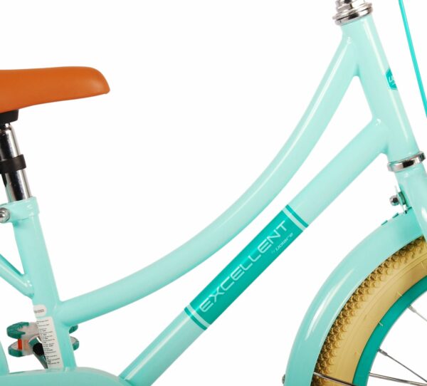 Volare Excellent Kinderfiets – Meisjes – 18 inch – Groen – 95% afgemonteerd