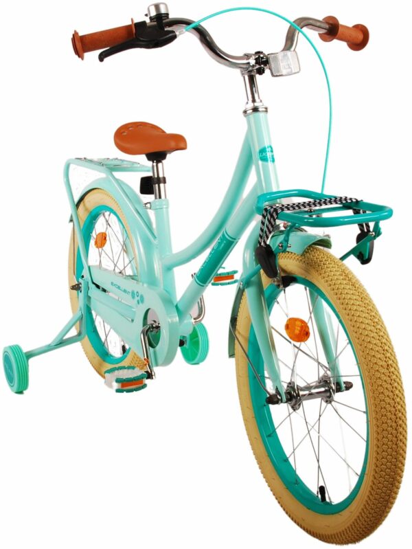 Volare Excellent Kinderfiets – Meisjes – 18 inch – Groen – 95% afgemonteerd