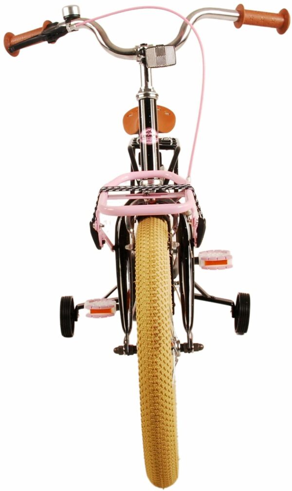 Volare Excellent Kinderfiets – Meisjes – 18 inch – Zwart – 95% afgemonteerd