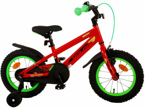 Volare Rocky Kinderfiets – Jongens – 14 inch – Rood