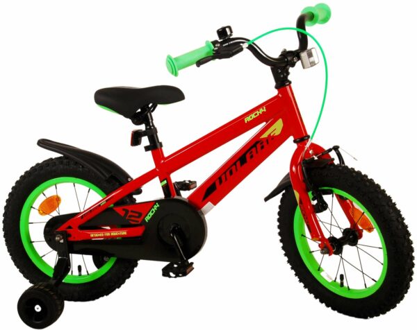 Volare Rocky Kinderfiets – Jongens – 14 inch – Rood