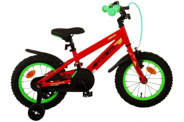 Volare Rocky Kinderfiets – Jongens – 14 inch – Rood