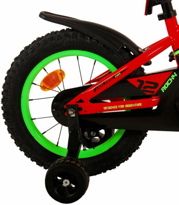 Volare Rocky Kinderfiets – Jongens – 14 inch – Rood