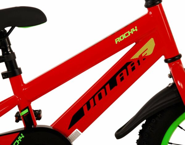 Volare Rocky Kinderfiets – Jongens – 14 inch – Rood