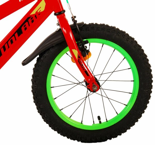 Volare Rocky Kinderfiets – Jongens – 16 inch – Rood