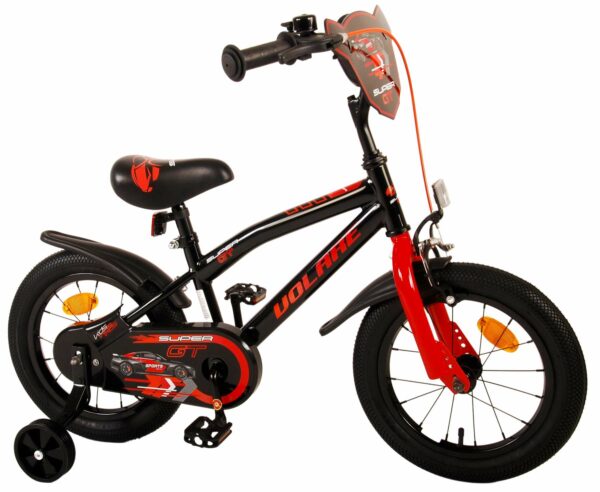 Volare Super GT Kinderfiets – Jongens – 14 inch – Rood