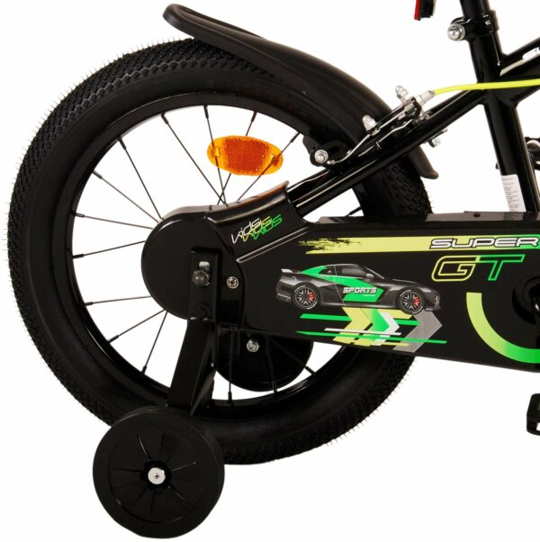 Volare Super GT Kinderfiets – Jongens – 16 inch – Groen – Twee handremmen