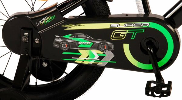 Volare Super GT Kinderfiets – Jongens – 16 inch – Groen – Twee handremmen