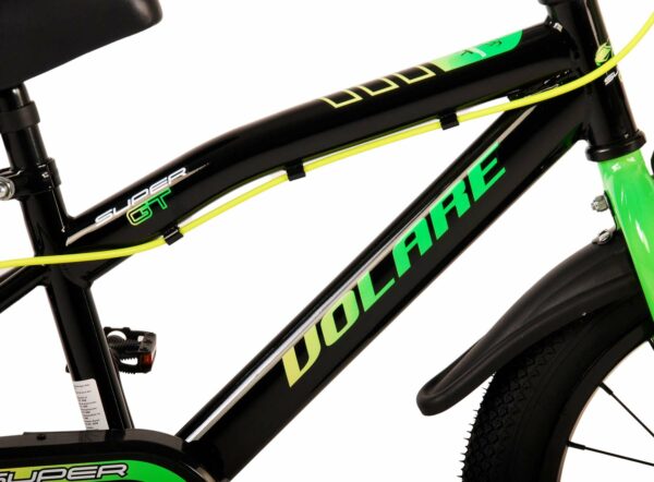 Volare Super GT Kinderfiets – Jongens – 16 inch – Groen – Twee handremmen