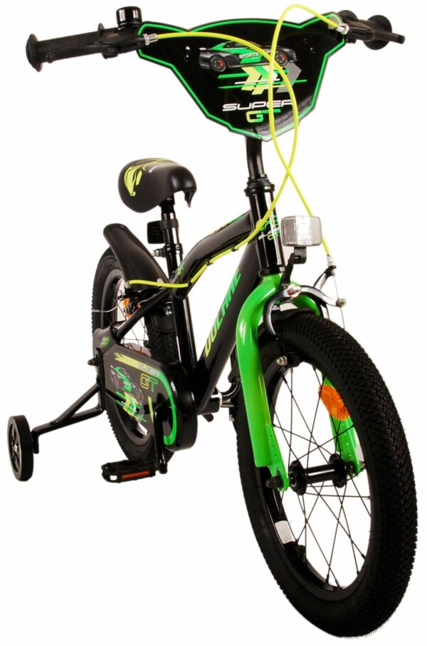 Volare Super GT Kinderfiets – Jongens – 16 inch – Groen – Twee handremmen