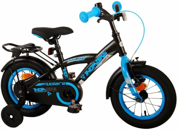 Volare Thombike Kinderfiets – Jongens – 12 inch – Zwart Blauw