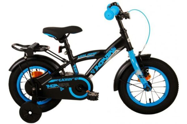 Volare Thombike Kinderfiets – Jongens – 12 inch – Zwart Blauw