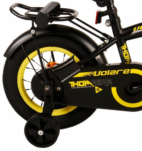 Volare Thombike Kinderfiets – Jongens – 12 inch – Zwart Geel
