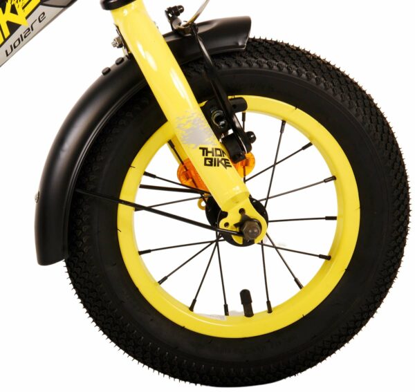 Volare Thombike Kinderfiets – Jongens – 12 inch – Zwart Geel