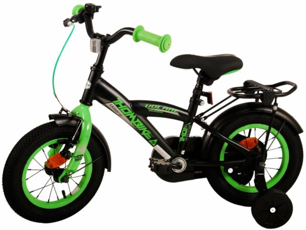 Volare Thombike Kinderfiets – Jongens – 12 inch – Zwart Groen