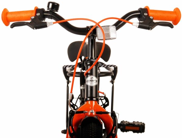 Volare Thombike Kinderfiets – Jongens – 12 inch – Zwart Oranje – Twee Handremmen