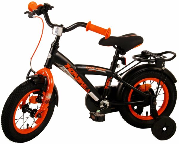 Volare Thombike Kinderfiets – Jongens – 12 inch – Zwart Oranje
