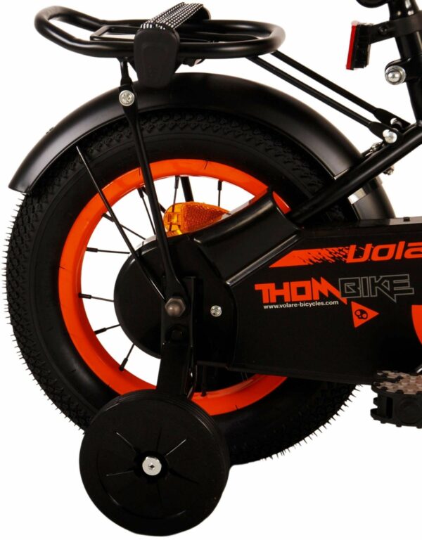Volare Thombike Kinderfiets – Jongens – 12 inch – Zwart Oranje