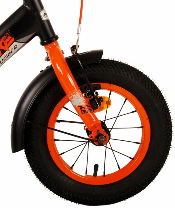 Volare Thombike Kinderfiets – Jongens – 12 inch – Zwart Oranje